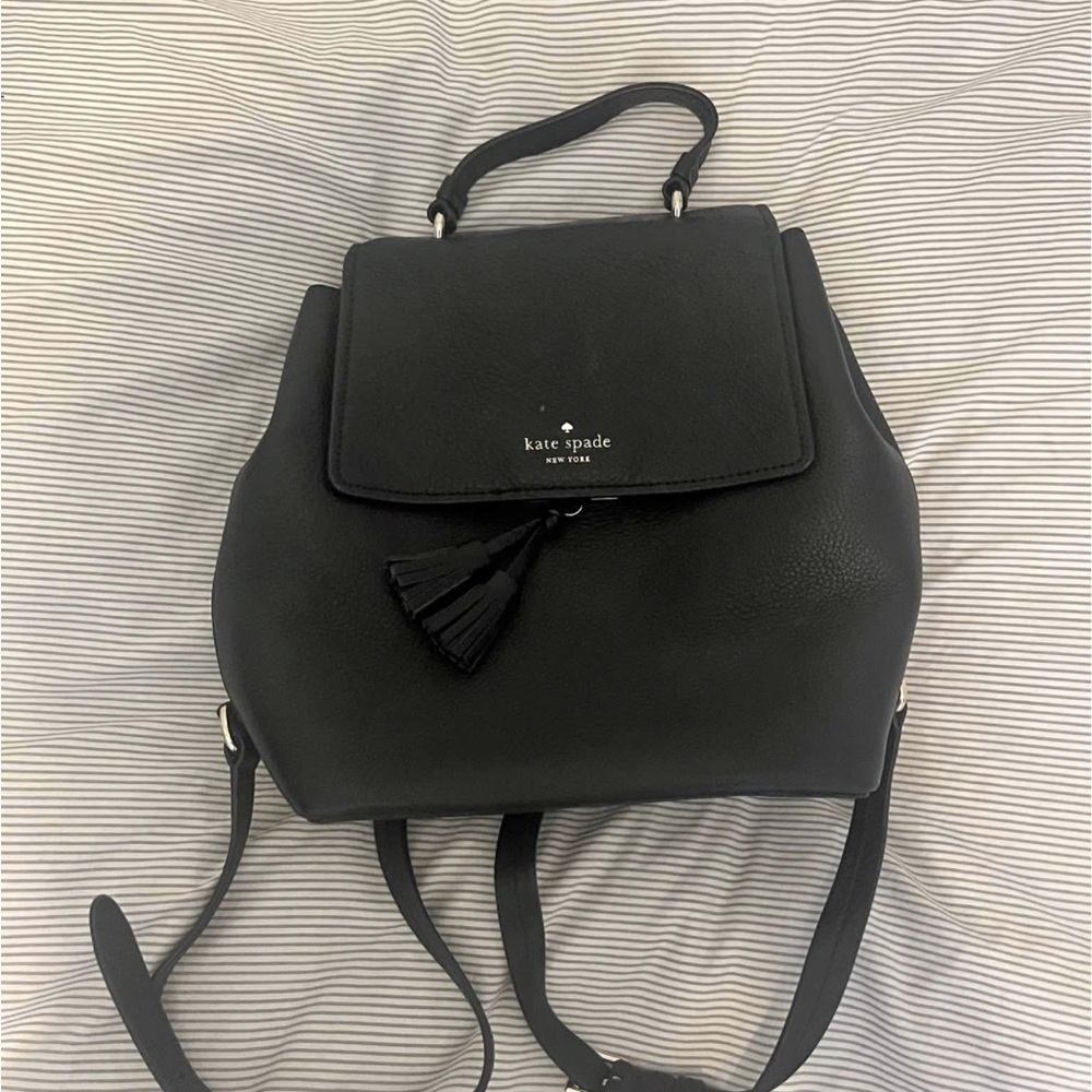 Kate Spade Black Backpack